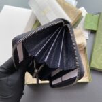 Replica Gucci Ophidia Zipper Wallet Black - high-end replica designer purse