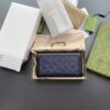 Replica Gucci Ophidia Zipper Wallet Black - ultra-realistic fake purse