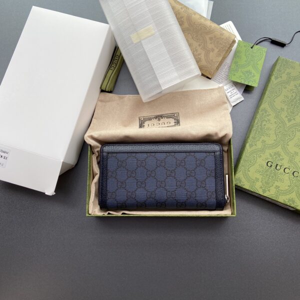 Gucci  Ophidia Zipper Wallet Black - Image 7