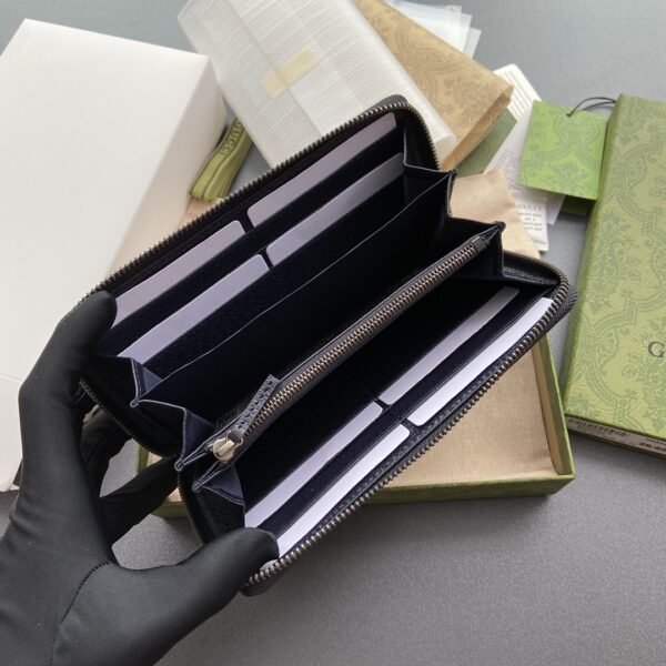 Gucci  Ophidia Zipper Wallet Black - Image 8