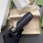 Replica Gucci Ophidia Zipper Wallet Black - 1:1 premium replica handbag