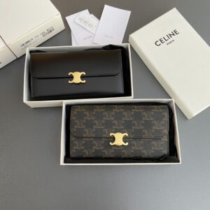 Celine Triumphe Long Wallet - best quality fake designer bag