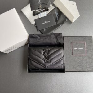 Yves Saint Laurent Two-fold Wallet - ultra-realistic fake purse