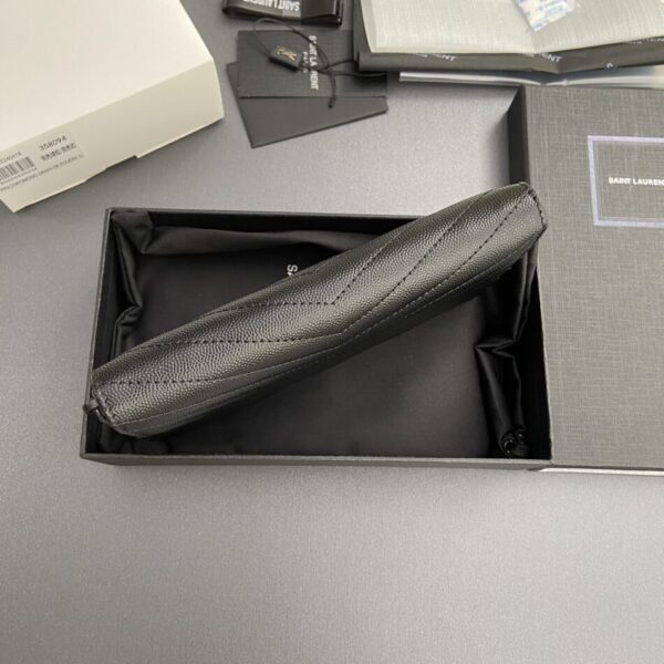 Yves Saint Laurent Long Zippered Wallet - Image 3