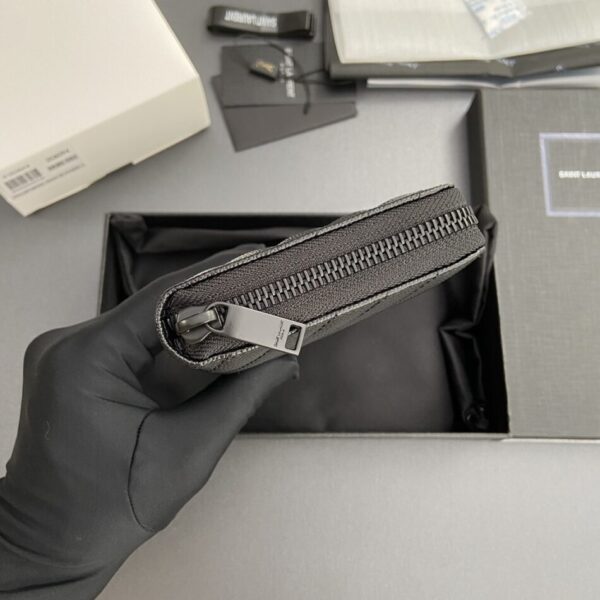 Yves Saint Laurent Long Zippered Wallet - Image 6