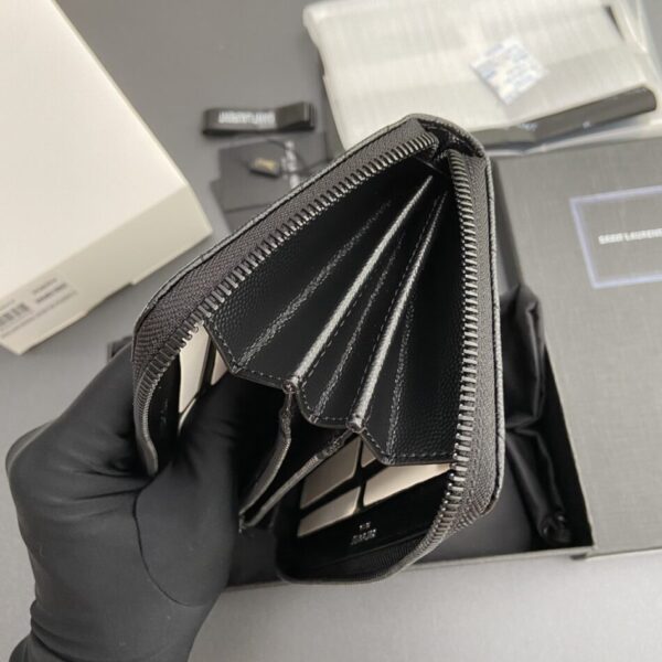 Yves Saint Laurent Long Zippered Wallet - Image 9