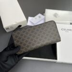 Celine Long Vertical Wallet - high-end replica designer purse