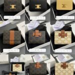 Celine Triumphe Wallet - high-end replica designer purse