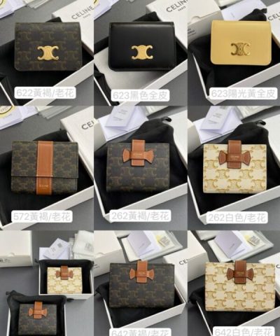 Celine Triumphe Wallet - high-end replica designer purse