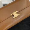 Celine Triumphe Long Wallet Brown - premium superclone handbag