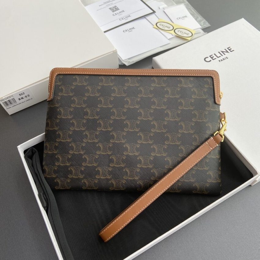 img_c4e87dad_20240920_i1726811017_3568_7.jpg Celine Triumphe Clutch Brown