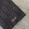 Replica Dior Bi Fold Card Holder Black - ultra-realistic fake purse