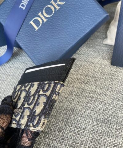 Replica Dior Card Holder Oblique - affordable luxury replica bag