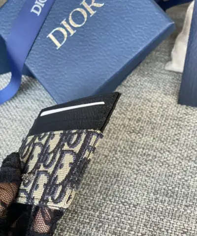 Replica Dior Card Holder Oblique - affordable luxury replica bag