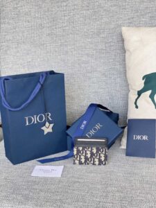 Replica Dior Card Holder Oblique - top-grade luxury bag dupe