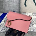 Replica Dior Saddle Flap Card Holder