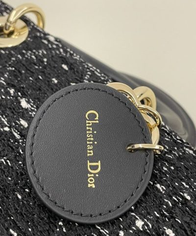 Fake Dior Lady D – Joy Large Bag Wool - 1:1 premium replica handbag