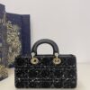 Fake Dior Lady D – Joy Large Bag Wool - 1:1 premium replica handbag