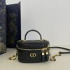 Replica Dior 30 Montaigne Vanity Black - 1:1 premium replica handbag