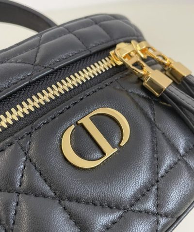 Replica Dior 30 Montaigne Vanity Black - top-grade luxury bag dupe