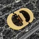 Replica Dior Miss Caro Black Wool - 1:1 premium replica handbag