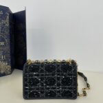 Replica Dior Miss Caro Black Wool