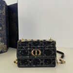 Replica Dior Miss Caro Black Wool