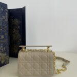 Replica Dior Jolie Top Handle Beige - 1:1 premium replica handbag