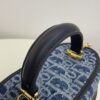 Replica Dior 30 Montaigne Vanity Denim Blue - best quality fake designer bag