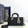 Fake Dior Lady D – Joy Large Bag Black New - ultra-realistic fake purse