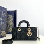 Replica Dior Lady D – Joy Large Bag Black New