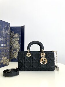 Replica Dior Lady D – Joy Large Bag Black New
