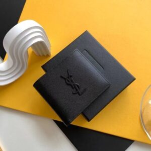 Yves Saint Laurent BiFold Wallet - best quality fake designer bag