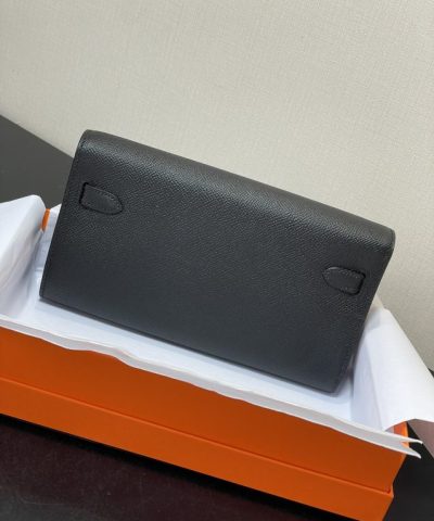 Fake Hermès Kelly Elan Black - high-end replica designer purse