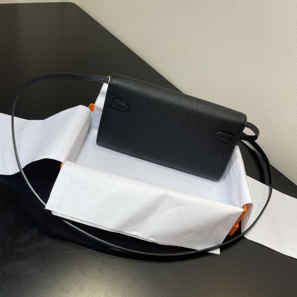 Replica Hermès Kelly Elan Black - 1:1 premium replica handbag