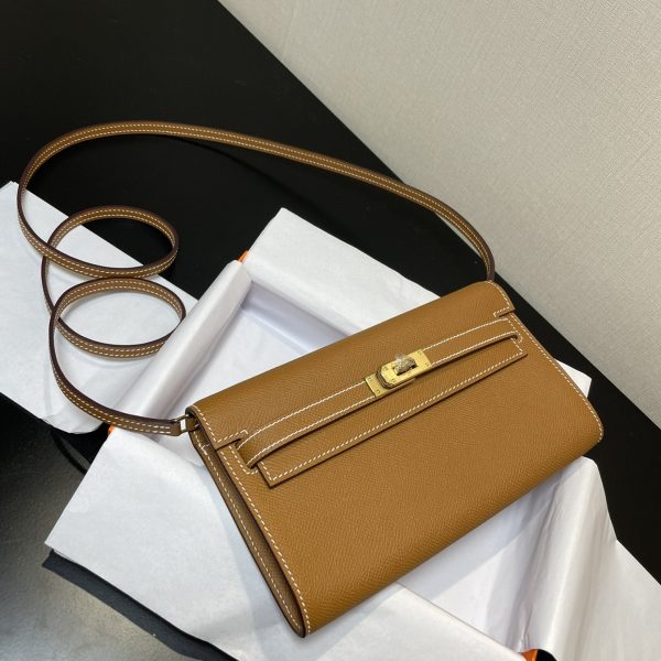 Replica Hermès Kelly Elan Brown