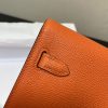 Fake Hermès Kelly Elan Orange - high-quality designer bag dupe