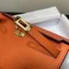 Fake Hermès Kelly Elan Orange - designer handbag clone