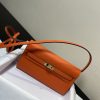 Fake Hermès Kelly Elan Orange - best quality fake designer bag