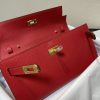 Fake Hermès Kelly Elan Red - high-end replica designer purse