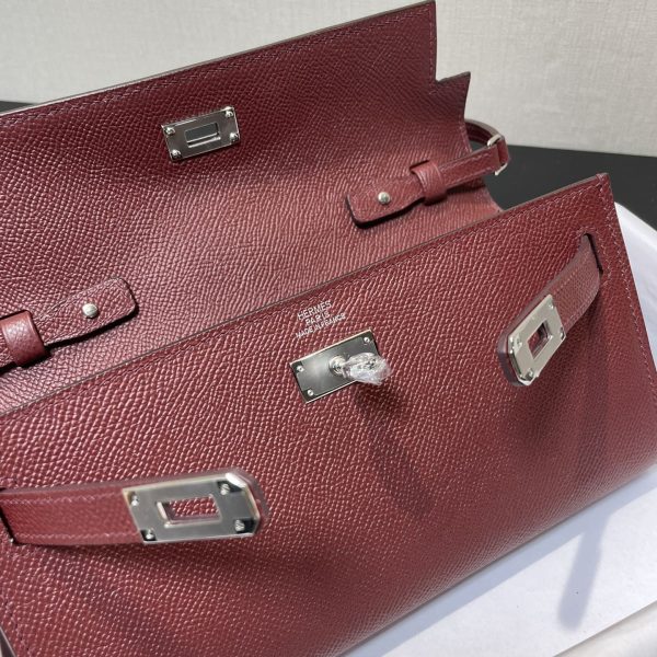Replica Hermès Kelly Elan Bordeaux