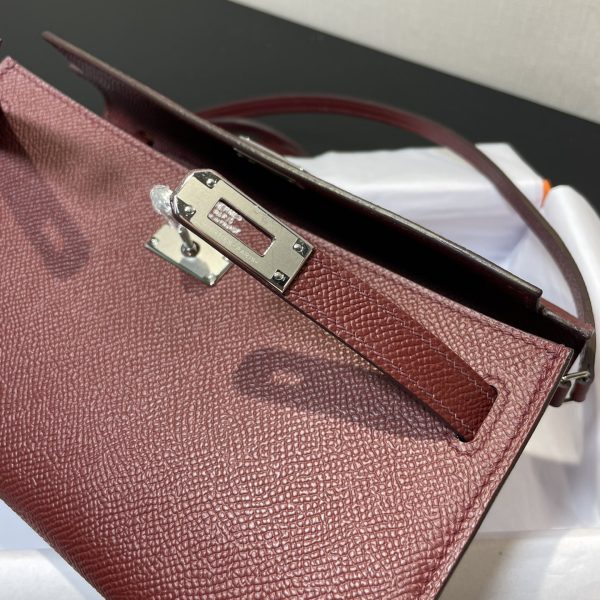 Replica Hermès Kelly Elan Bordeaux