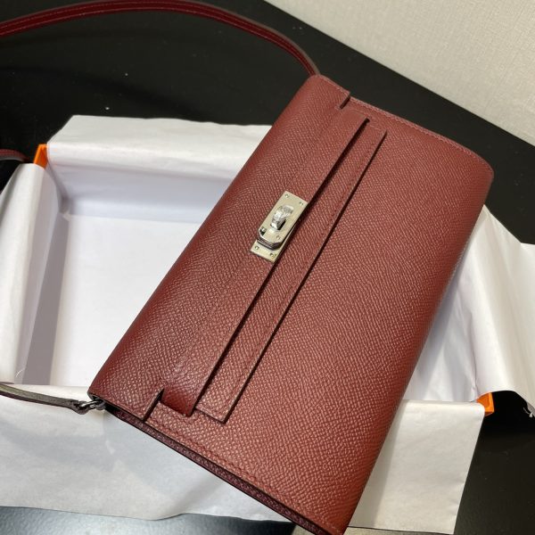 Replica Hermès Kelly Elan Bordeaux - 1:1 premium replica handbag