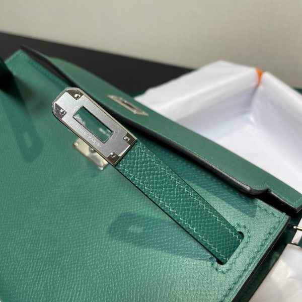 Replica Hermès Kelly Elan Green - high-quality designer bag dupe