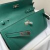 Fake Hermès Kelly Elan Green - 1:1 premium replica handbag