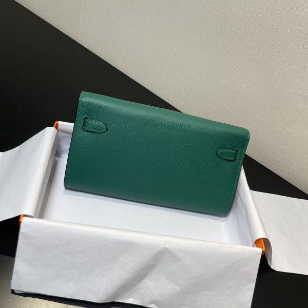 Replica Hermès Kelly Elan Green