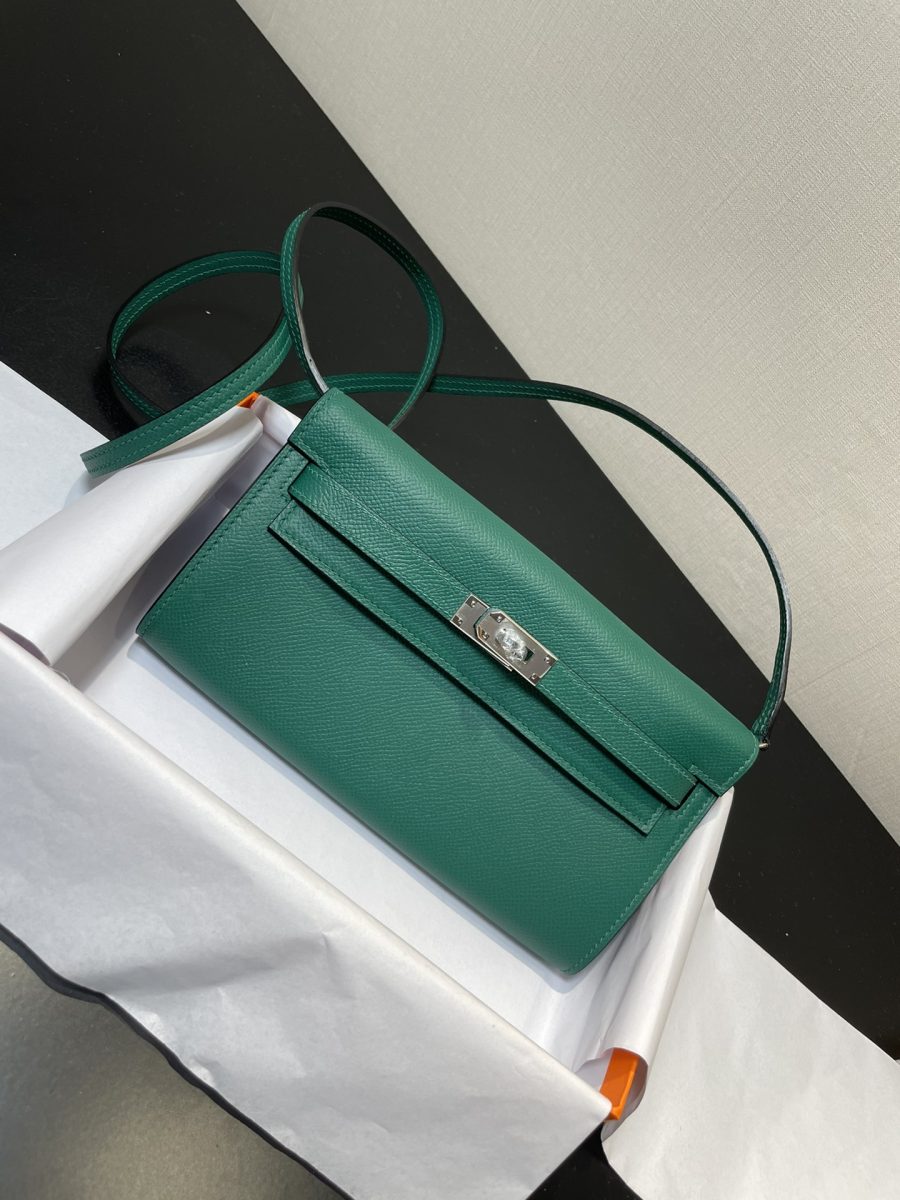 Replica Hermès Kelly Elan Green