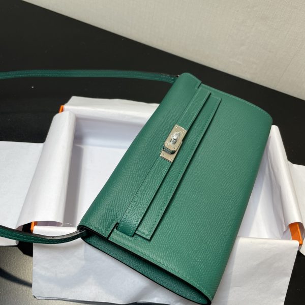 Replica Hermès Kelly Elan Green