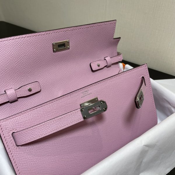 Replica Hermès Kelly Elan Pink - top-grade luxury bag dupe