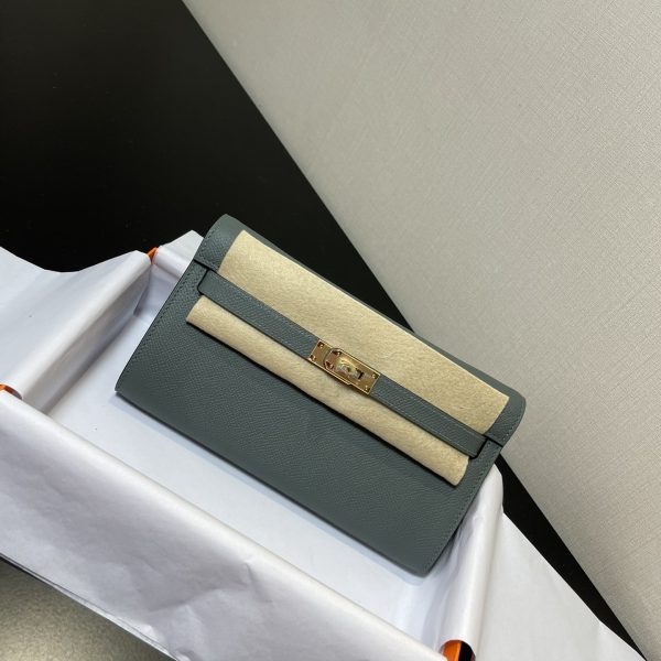 Replica Hermès Kelly Elan Mint Green - designer handbag clone